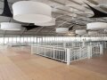 Double height event tents Emporium upper mezzanine