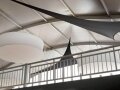 Double height event tents Emporium Upper Balcony